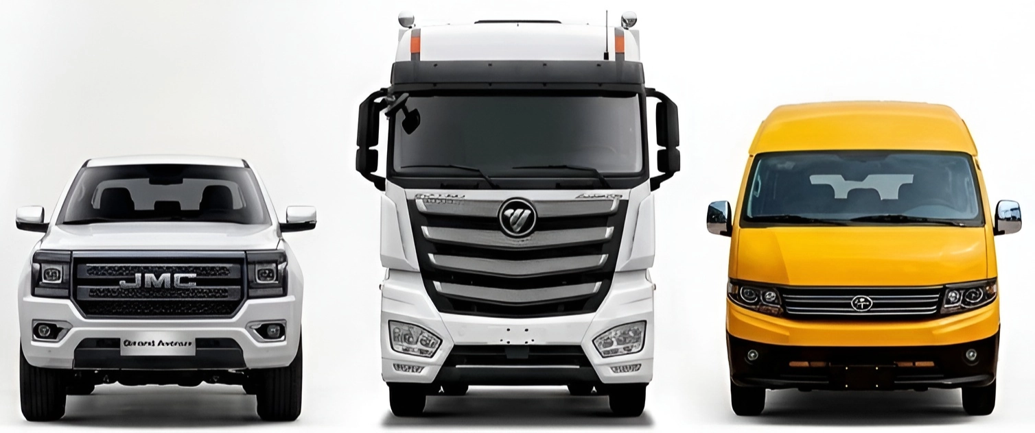 Flota Autec — FOTON · JMC · VENTURA
